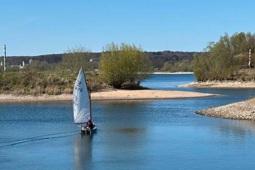 Te koop Sharpie 12 M2 open zeilboot, Watersport en Boten, Open zeilboten, Gebruikt, Overige typen, 6 meter of meer, Hout, Geen motor