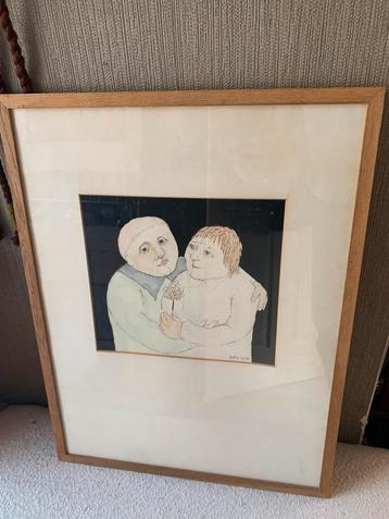 Aquarel Fiety Meyer-Degen beschikbaar voor biedingen
