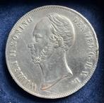 Zilveren 2 1/2 Gulden Willem II 1848, Zilver, Ophalen of Verzenden, Losse munt, 2½ gulden