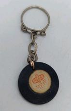 Geweldige vintage sleutelhanger mini vinyl Decca reclame, Ophalen of Verzenden, Zo goed als nieuw, Overige formaten