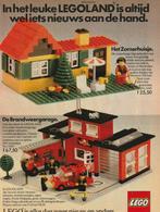 Retro reclame 1981 Lego brandweergarage & huisje, Verzamelen, Retro, Verzenden, Overige typen