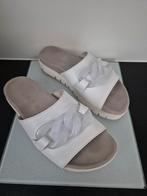 Gabor Slippers Wit Leer - Maat 38, Slippers, Wit, Gabor, Ophalen of Verzenden
