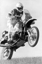 BMW GS 1000 Paris Dakar  Eddy Hau  Paris Dakar rally 1985, Verzenden, Foto, Nieuw, Voor 1940
