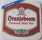Bierviltje Oranjeboom premium malt bier, Ophalen of Verzenden, Zo goed als nieuw, Viltje(s), Oranjeboom