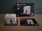 Lego Architecture 21036 Arc de Triomphe, Ophalen of Verzenden, Zo goed als nieuw, Complete set, Lego
