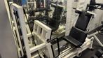 Technogym Leg Press Horizontaal - Professioneel, Gebruikt, Krachtstation, Ophalen of Verzenden, Metaal