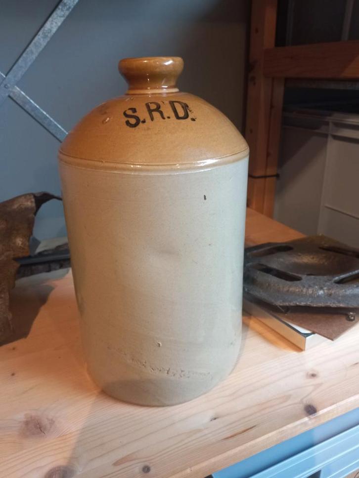 WO1 Engelse Rum Kruik - WW1, Antiek en Kunst, Antiek | Keramiek en Aardewerk, Ophalen of Verzenden