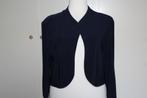 Joseph Ribkoff chique stretch bolero jasje mt 42, Kostuum of Pak, Blauw, Maat 42/44 (L), Joseph Ribkoff
