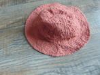 Hema zonnehoed met broderie hoedje donker roze maat 56 / 62, Meisje, Hoed, Maat 56, Ophalen of Verzenden