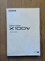 Fujifilm X100V Handleiding - nederlandstalig, Ophalen of Verzenden