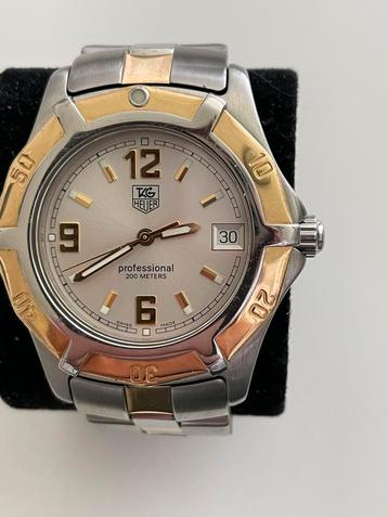 TAG Heuer Herenhorloge - Klassiek Model Staal Goud beschikbaar voor biedingen