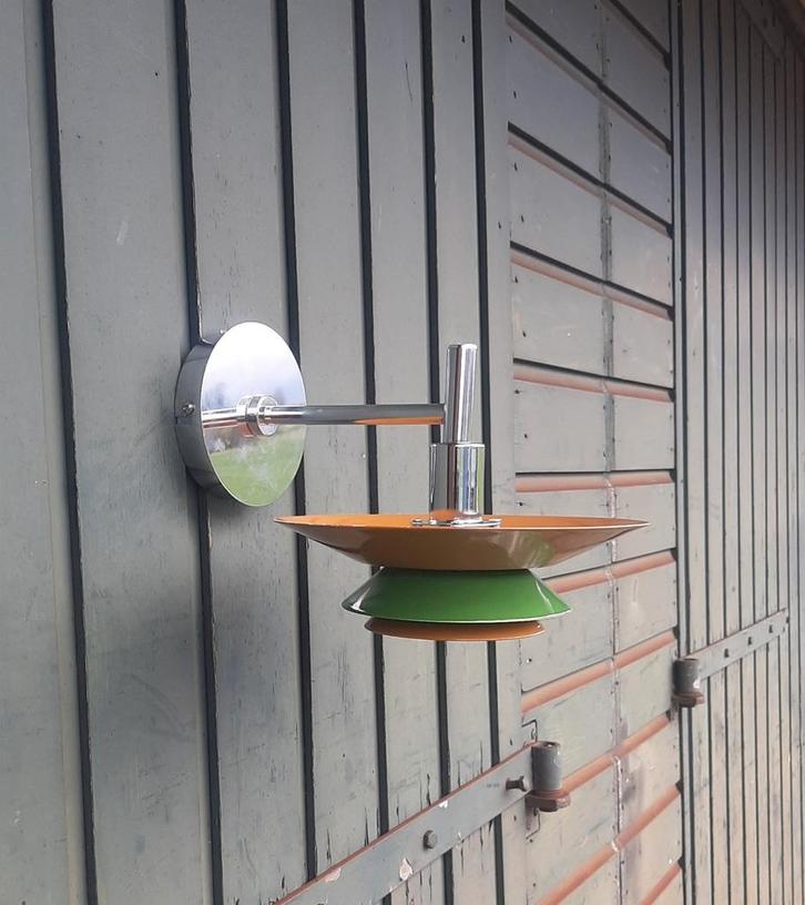 Deense Schalen Wandlamp - (bedlamp/ Design / Louis Poulsen), Huis en Inrichting, Lampen | Wandlampen, Zo goed als nieuw, Ophalen of Verzenden