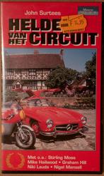 VHS ‘John Surtees : Helden van het circuit’, Alle leeftijden, Ophalen of Verzenden, Zo goed als nieuw, Documentaire