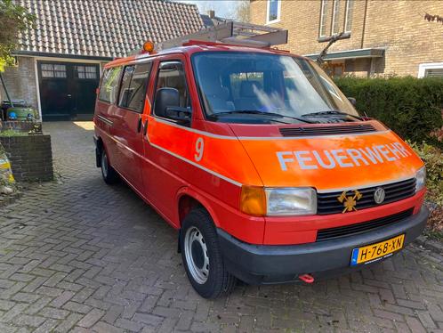 UNIEKE VW Syncro verlengd 1995 Zwitserse brandweer 83600km!!, Caravans en Kamperen, Campers, Particulier, Bus-model, tot en met 2