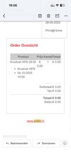 2 tickets fright night walibi zaterdag, Twee personen, Overige soorten, Pretpark