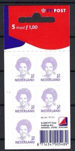 NVPH Velletje 1491b zelfklevende zegels (2001), Postzegels en Munten, Postzegels | Nederland, Na 1940, Ophalen of Verzenden, Postfris