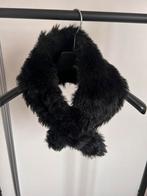 zwart nep bontje sjaal, Ophalen of Verzenden, Zo goed als nieuw, Maat 46/48 (XL) of groter, Sjaal