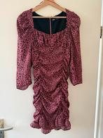 Zara roze jurk met panterprint - Maat M, Kleding | Dames, Maat 38/40 (M), Ophalen of Verzenden, Zo goed als nieuw, Roze