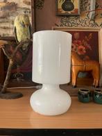 Vintage Jaren 90 ikea lykta vaas, Wit, Ophalen of Verzenden, Minder dan 50 cm, Glas