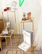 Gouden Pilaren Set - Bridal room decoratie, Huis en Inrichting, Woonaccessoires | Zuilen en Pilaren, Ophalen, Zo goed als nieuw