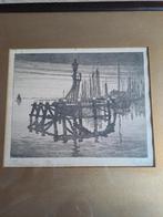 Oskar Paul Matthes - 'Moscheleeven' Ets, Antiek en Kunst, Ophalen