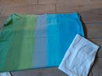 Nette Little Frog ,draagdoek, babydrager , groen/blauw, Ophalen of Verzenden, Zo goed als nieuw, Draagdoek