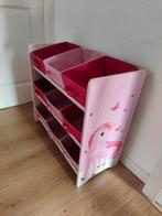 Opberg kast met vakjes Unicorn, Kinderen en Baby's, Kinderkamer | Commodes en Kasten, Ophalen, Gebruikt, Minder dan 75 cm, 50 tot 70 cm