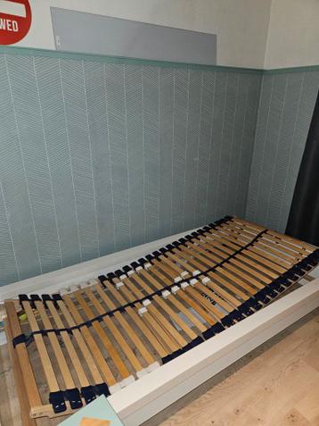 Ikea Malm eenpersoonsbed wit 90x200 cm - afbeelding 3