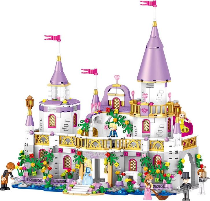 ZHEGAO QL1106 Windsor Castle, Kinderen en Baby's, Speelgoed | Duplo en Lego, Nieuw, Complete set, Ophalen of Verzenden