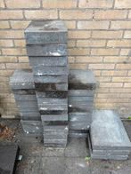 Gratis antraciet terrastegels, Tuin en Terras, Ophalen, Zo goed als nieuw, Minder dan 5 m², Beton