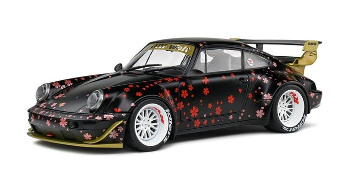Porsche RWB 964 Bodykit AOKI Solido 1/18 nieuw, Hobby en Vrije tijd, Modelauto's | 1:18, Nieuw, Auto, Solido, Ophalen of Verzenden