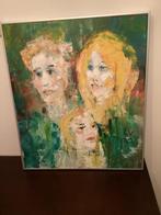 Olieverfschilderij van Louis Vorkink uit Wassenaar, Antiek en Kunst, Kunst | Schilderijen | Abstract, Ophalen of Verzenden