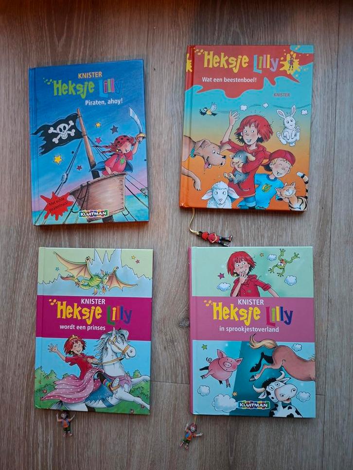 4 Heksje Lilly boeken, Boeken, Kinderboeken | Jeugd | onder 10 jaar, Zo goed als nieuw, Fictie algemeen, Ophalen of Verzenden
