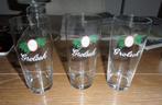 3 in goede staat verkerende 'fluitjes' van Grolsch, Verzamelen, Biermerken, Ophalen of Verzenden, Zo goed als nieuw, Glas of Glazen