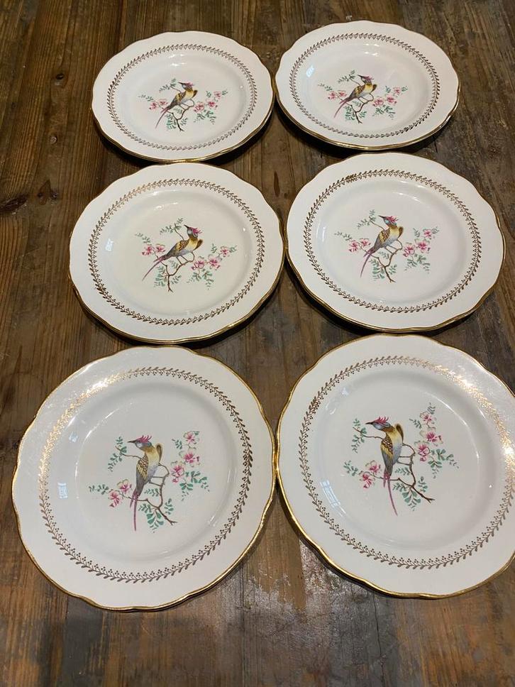 Gien France Tokio Borden Set, Huis en Inrichting, Keuken | Servies, Gebruikt, Bord(en), Overige stijlen, Aardewerk, Ophalen of Verzenden