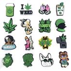 Jibbitz voor Crrocs-Hennepblad-16XCharms, Ophalen of Verzenden, Nieuw, Figuurtje, Speldje of Pin