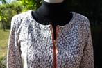 grijs wit vest jasje van Supertrash mt M, Kleding | Dames, Supertrash, Ophalen of Verzenden, Maat 38/40 (M), Grijs