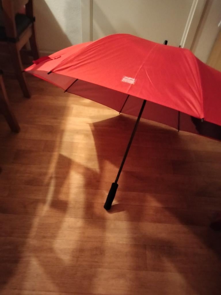Grote paraplu, Ophalen of Verzenden, Nieuw, Rood