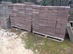 20 m2 betonklinker paars, Tuin en Terras, Tegels en Klinkers, Ophalen, Gebruikt, Klinkers, 10 m² of meer