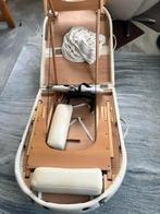 Massage Tafel 190x70 + Hoofdsteun, Gebruikt, Beige, Hout, Eenpersoons