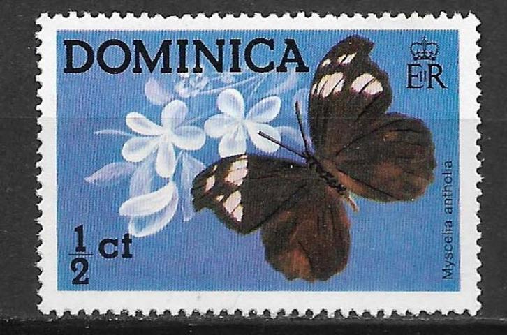 Dominica 1975 Vlinder insect postfris, Postzegels en Munten, Postzegels | Amerika, Postfris, Noord-Amerika, Verzenden