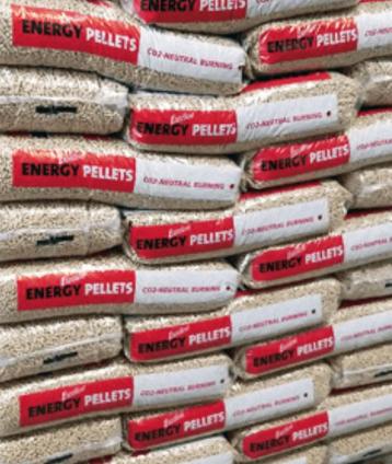 Energy pellets beschikbaar voor biedingen