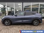 Ford Mustang Mach-E RWD 75 kWh | Rondomzichtcamera | Lederen, Auto's, Automaat, Gebruikt, 750 kg, Blauw