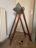 Landelijke / Industriële vloerlamp, Ophalen, 100 tot 150 cm, Zo goed als nieuw, Landelijk , Industrieel