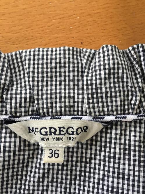 C191 Nieuw: McGregor: zwart/wit jasje jack Maat 36=S vest, Kleding | Dames, Jasjes, Kostuums en Pakken, Nieuw, Jasje, Maat 36 (S)