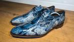 Floris van Bommel herenschoenen maat 10,5 / 45, Ophalen, Blauw, Floris van Bommel, Zo goed als nieuw