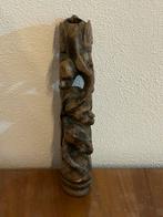 Houten beeldje met aapjes, Ophalen of Verzenden