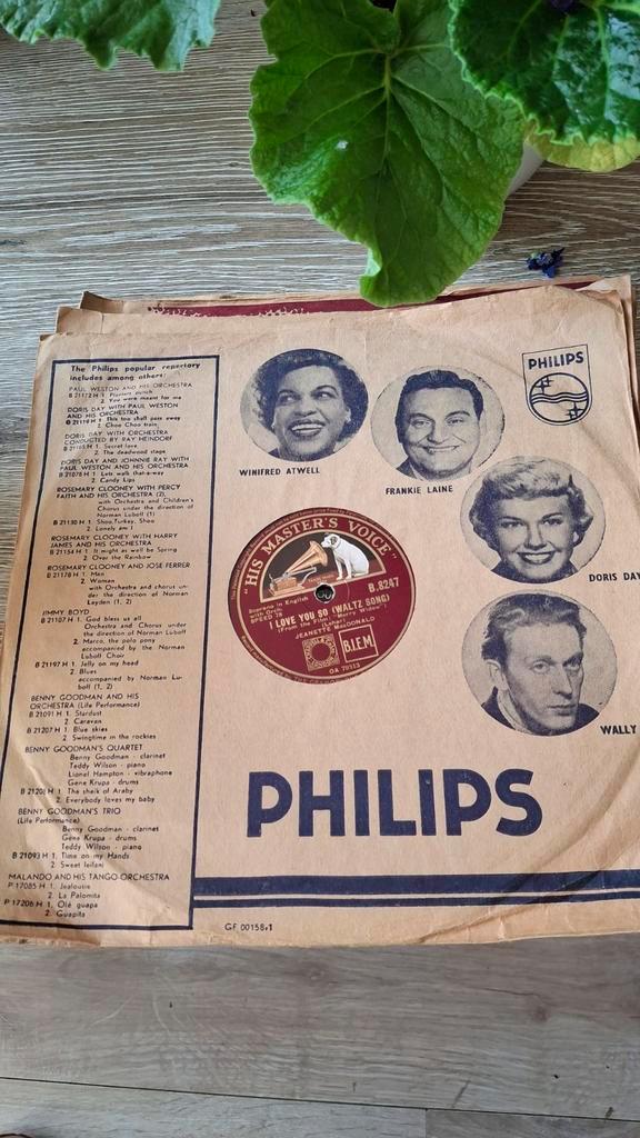 200 Bakelieten platen 78 toeren, Cd's en Dvd's, Vinyl | Jazz en Blues, Gebruikt, Overige formaten, Ophalen