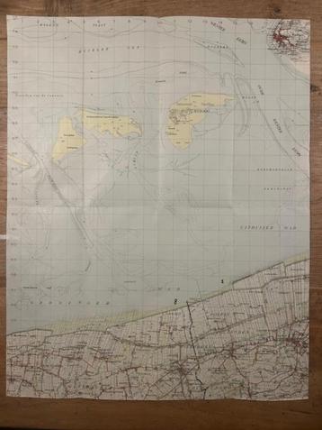Militaire kaart Uithuizen 1934 beschikbaar voor biedingen