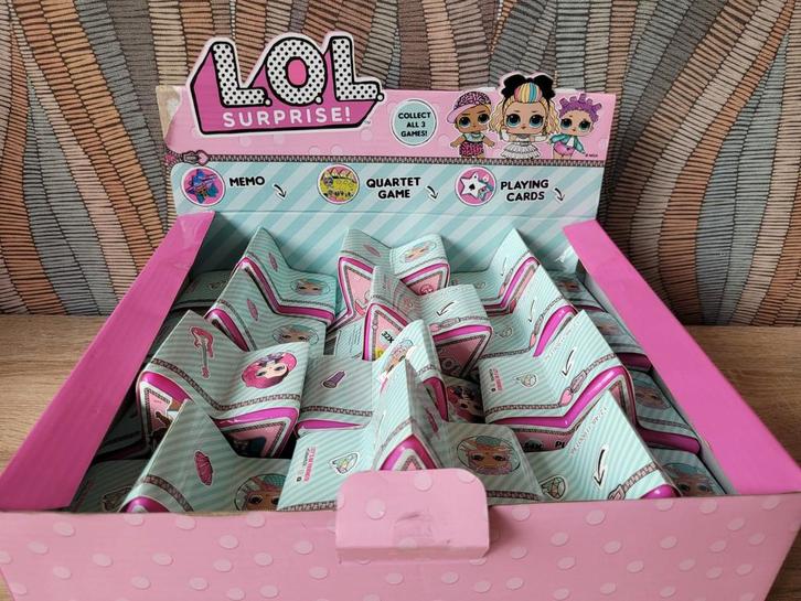 LOL Surprise! Speelkaarten - Nieuw in doos, Hobby en Vrije tijd, Gezelschapsspellen | Kaartspellen, Nieuw, Een of twee spelers
